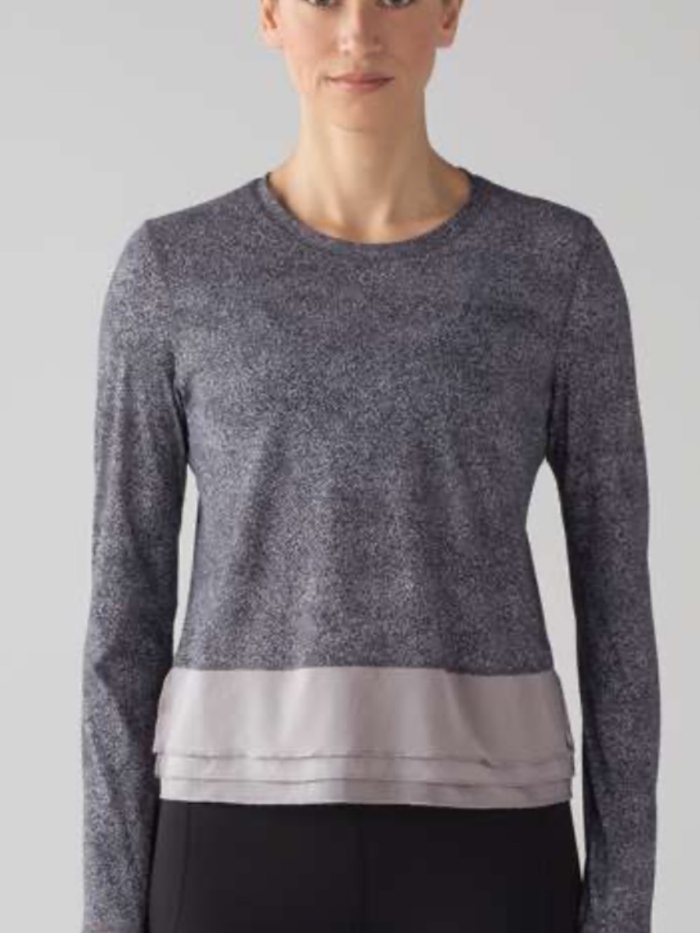 Lululemon sole training long sleeve top